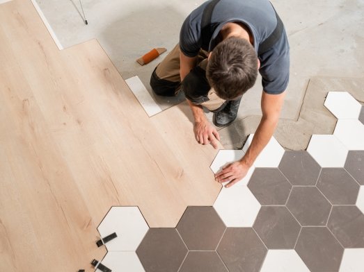 Flooring installation services in East Camdenton